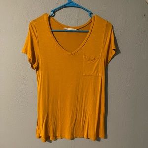 Womens Mustard yellow top